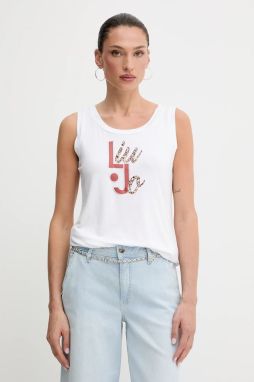 Top Liu Jo biela farba, VA5195.JS360