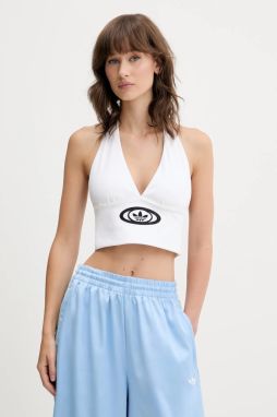 Top adidas Originals Campus V Top biela farba, KC8801