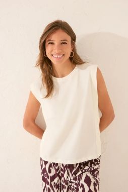Pyžamové tričko women'secret béžová farba, bavlnené, 3272262