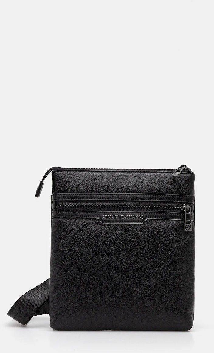 Malá taška Armani Exchange čierna farba, XM001603 AF17205