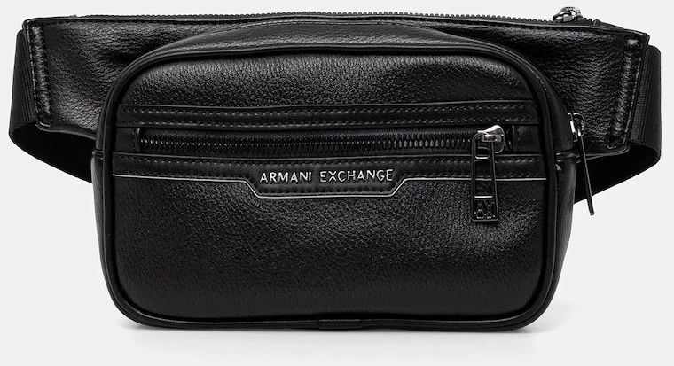 Ľadvinka Armani Exchange čierna farba, XM001639 AF17205
