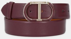 Opasok Twinset bordová farba, 252TA4060