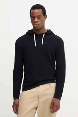 Bavlnený sveter Armani Exchange tmavomodrá farba, ľahký, XM000916 AF12930