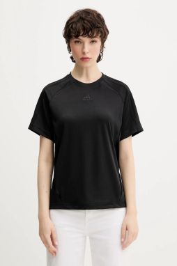 Tričko adidas Originals Teamgeist Tee dámske, čierna farba, JZ8270