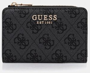 Peňaženka Guess LAUREL dámska, šedá farba, SWSG74 59156