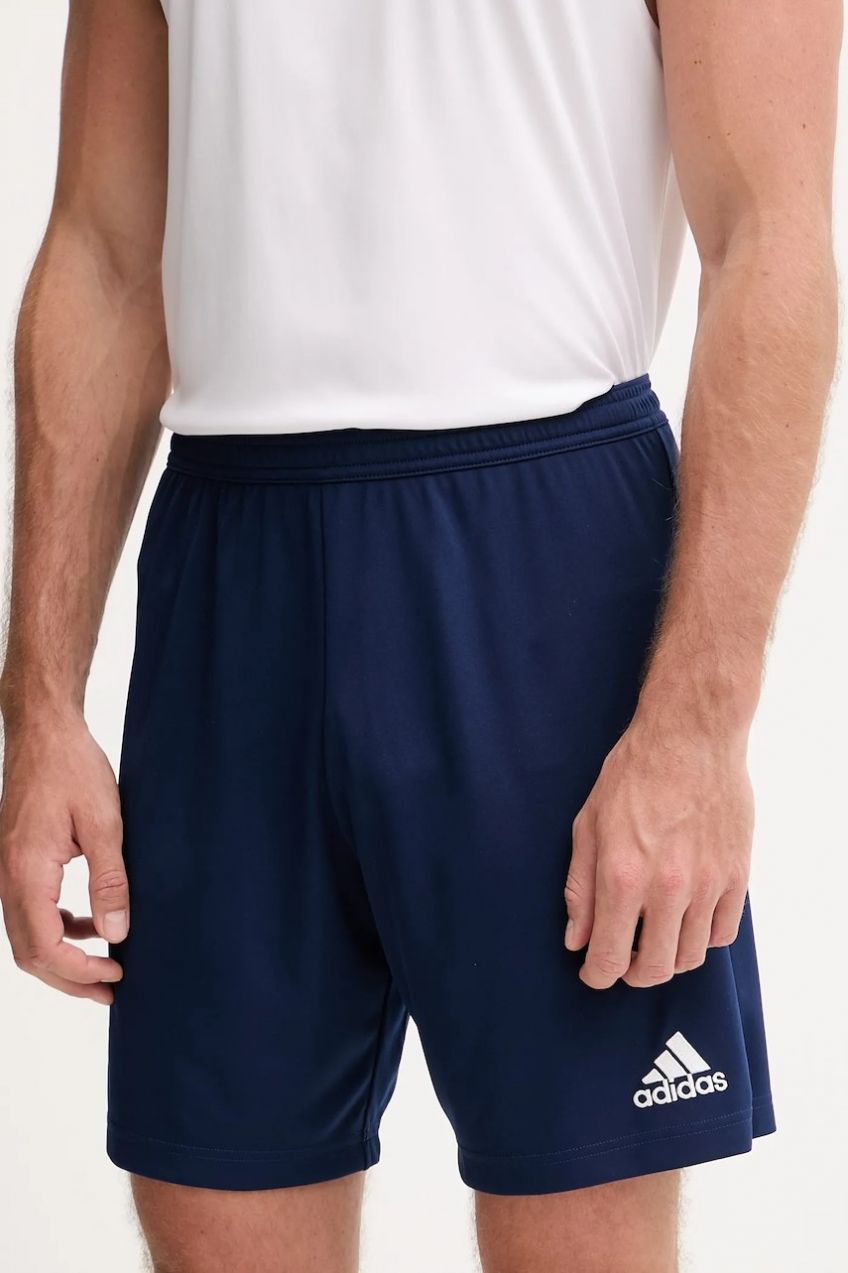 Športové krátke nohavice adidas Performance Entrada 22 tmavomodrá farba, H57506