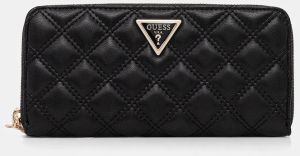 Peňaženka Guess GIULLY dámska, čierna farba, SWQG96 73146