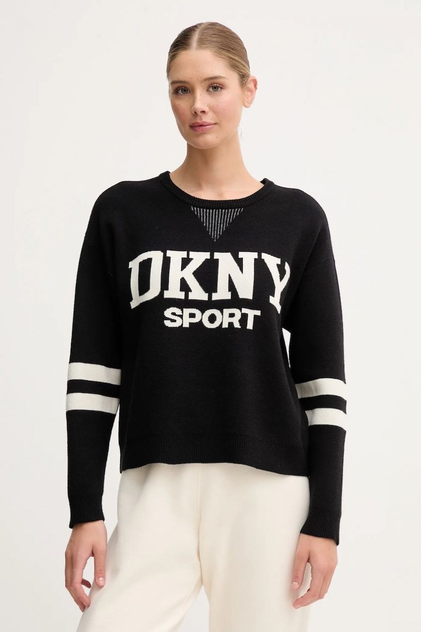 Sveter Dkny čierna farba, DP5R0749