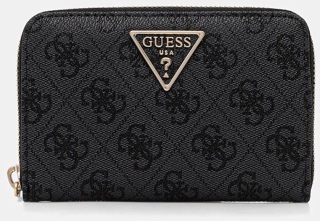 Peňaženka Guess LAUREL dámska, šedá farba, SWSG74 59140