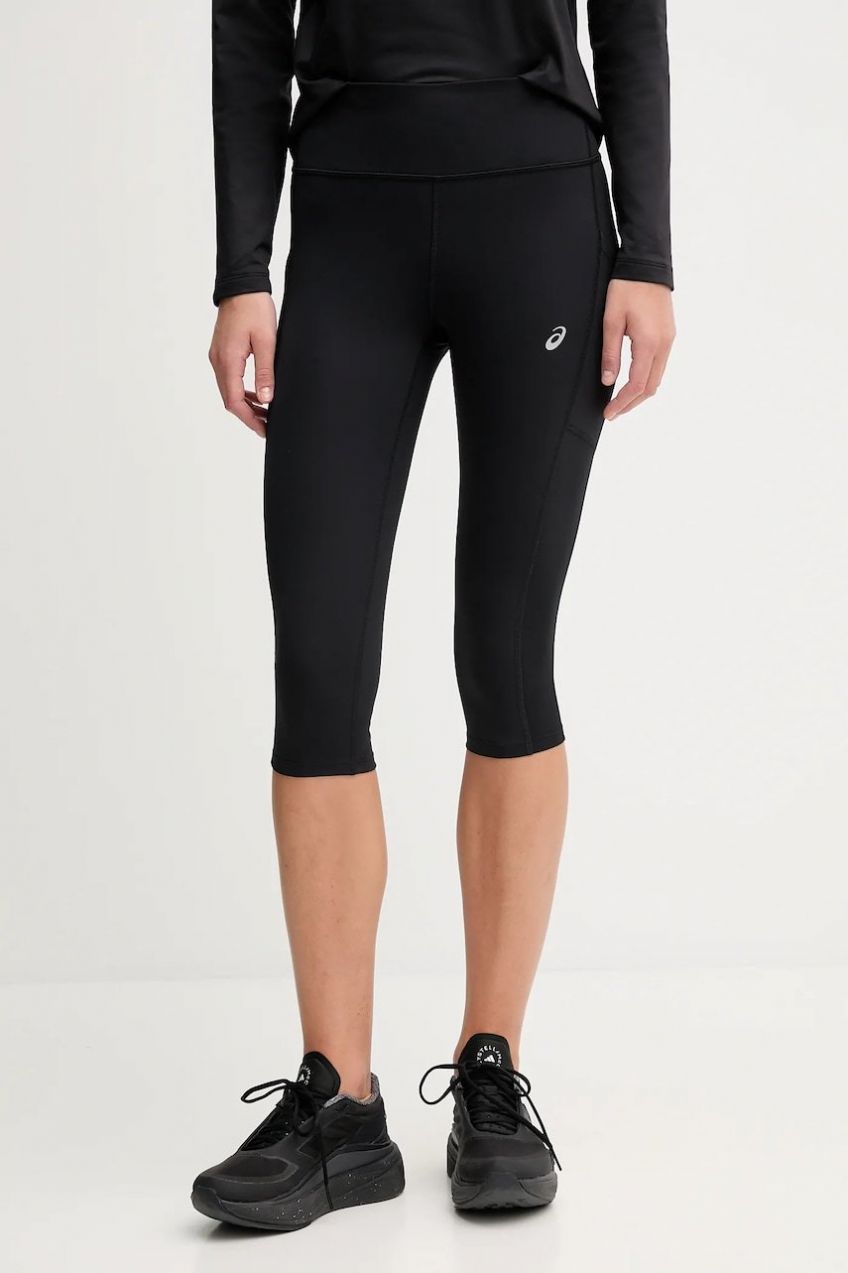 Tréningové legíny Asics čierna farba, jednofarebné, 2012D179