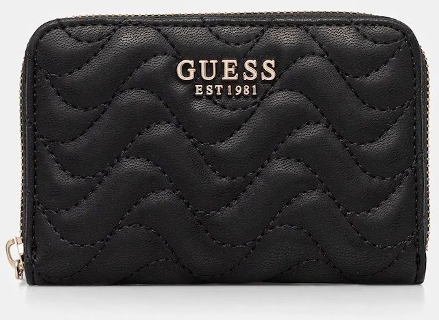 Peňaženka Guess MELISANDRA dámska, čierna farba, SWQG96 53140