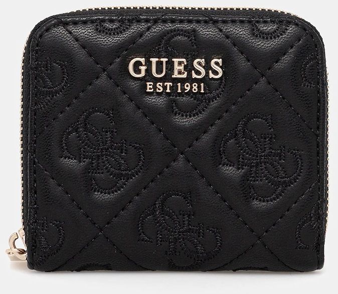 Peňaženka Guess ADELASIA dámska, čierna farba, SWQL96 58137