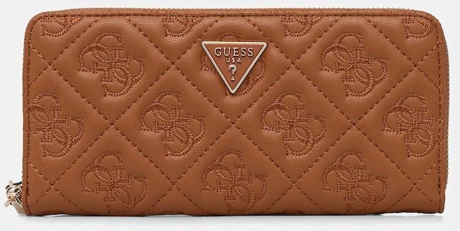 Peňaženka Guess ADELASIA dámska, hnedá farba, SWQL96 58146