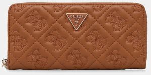 Peňaženka Guess ADELASIA dámska, hnedá farba, SWQL96 58146