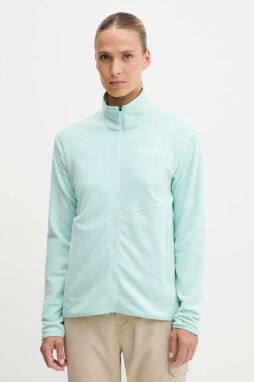 Outdoorová mikina adidas TERREX Multi tyrkysová farba, jednofarebná, JN0993