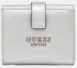 Peňaženka Guess ROSALBA dámska, strieborná farba, SWMY96 57138
