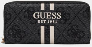 Peňaženka Guess LAUREL dámska, šedá farba, SWOS74 59146