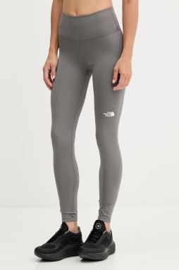 Tréningové legíny The North Face Flex 28IN šedá farba, jednofarebné, NF0A8EJB0UZ1