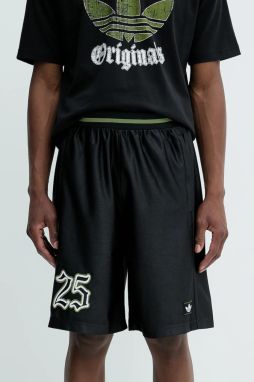 Šortky adidas Originals Grfx Short čierna farba, JY2769