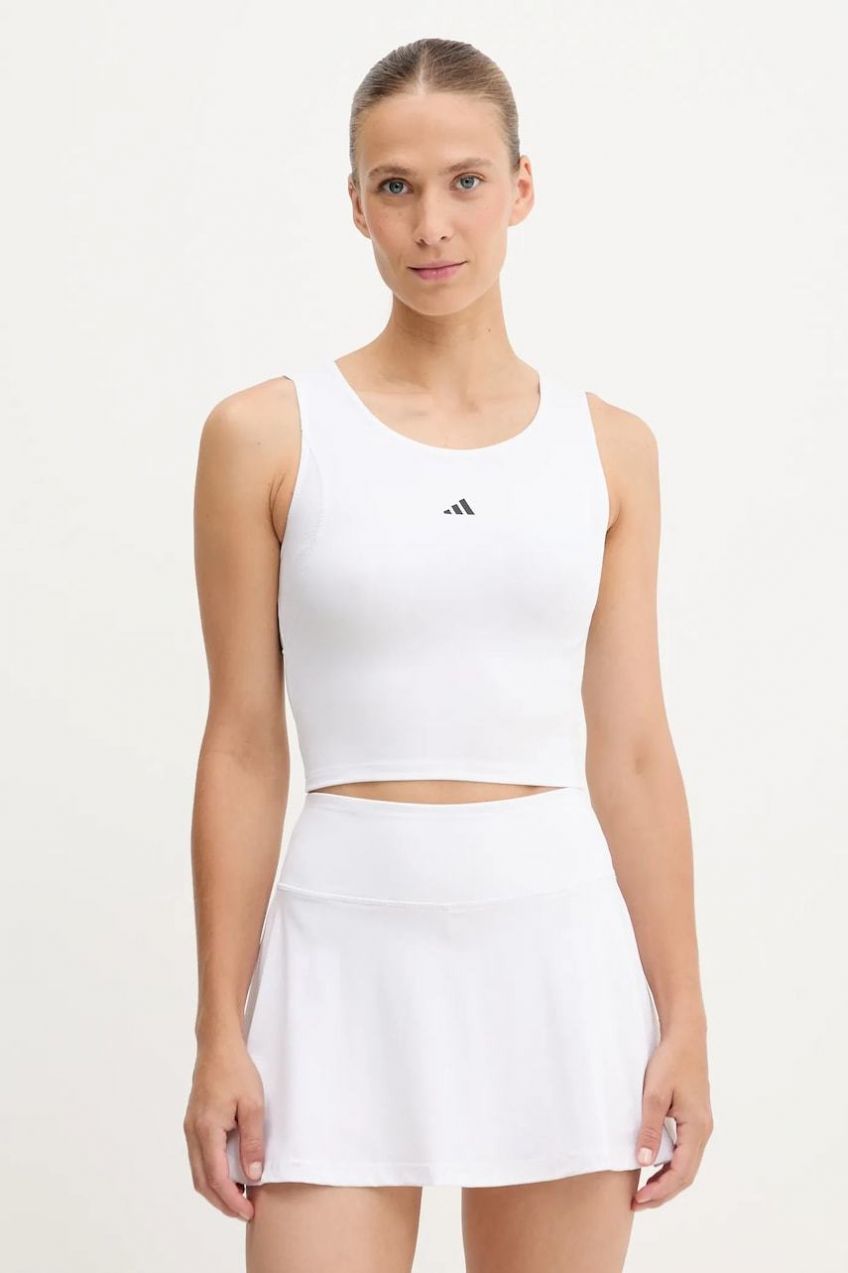 Tréningový top adidas Performance Techfit biela farba, IX3270