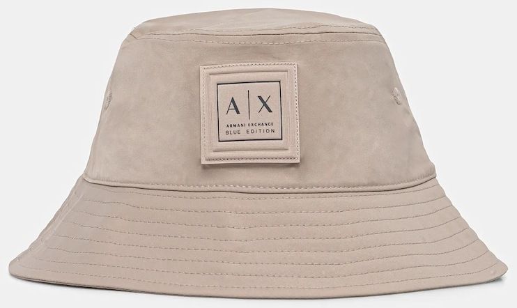 Klobúk Armani Exchange hnedá farba, XM000794 AF12283