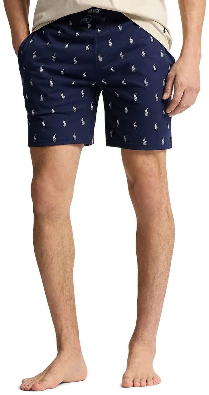 Bavlnené šortky Polo Ralph Lauren tmavomodrá farba, 714965505