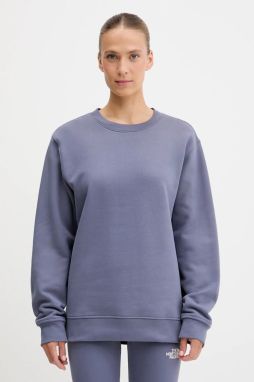Bavlnená mikina The North Face Dome Relaxed fialová farba, jednofarebná, NF0A8EU4BTR1
