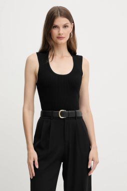 Top Twinset čierna farba, 252TP3350