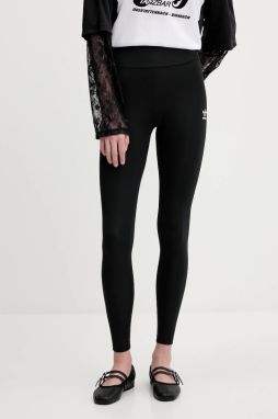 Legíny adidas Originals Essentials čierna farba, jednofarebné, JY0015