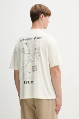 Tričko adidas Originals Asd Fastbrk Tee pánske, žltá farba, s potlačou, JW6643