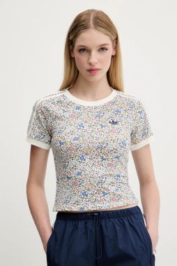 Tričko adidas Originals Liberty dámske, biela farba, JW5199