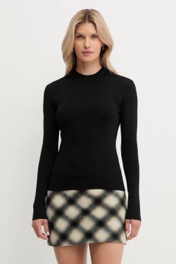 Sveter Armani Exchange čierna farba, ľahký, XW000763 AF10352