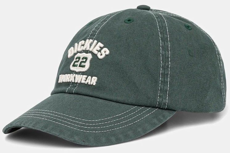 Bavlnená šiltovka Dickies zelená farba, DK0A87N9
