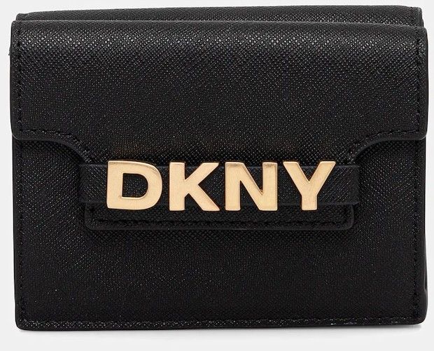 Peňaženka Dkny dámska, čierna farba, R52VKM24