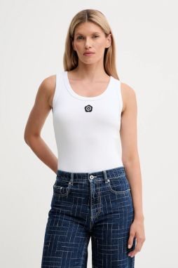 Top Kenzo biela farba, FF52TO7384SJ