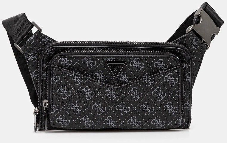 Malá taška Guess SIENA čierna farba, HMSILO P5114