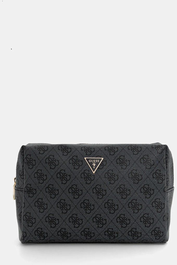 Kozmetická taška Guess ZAMIRA šedá farba, PW7533 P5315