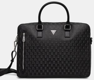 Taška na notebook Guess TORINO čierna farba, HMTODE P5247