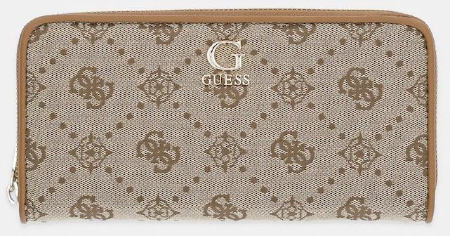 Peňaženka Guess NEDA dámska, béžová farba, SWJP96 54146