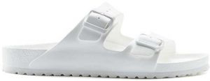 Šľapky Birkenstock Arizona EVA pánske, biela farba