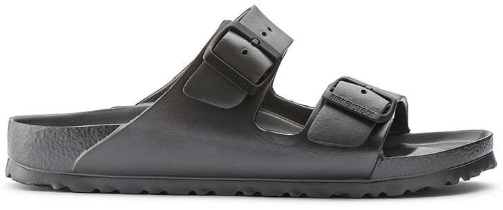 Šľapky Birkenstock Arizona EVA Metallic pánske, šedá farba, 1001497