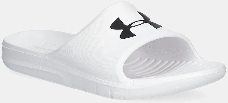 Šľapky Under Armour Core pánske, biela farba, UAR-3021286001