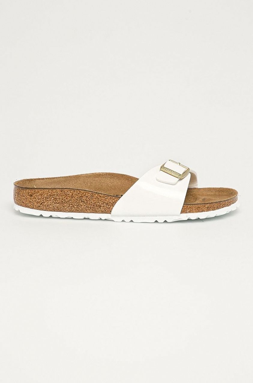 Šľapky Birkenstock Madrid dámske, biela farba, 1005310