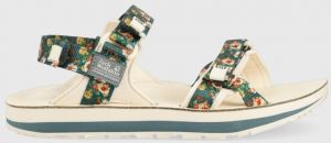 Sandále Jack Wolfskin Outfresh Deluxe dámske, zelená farba