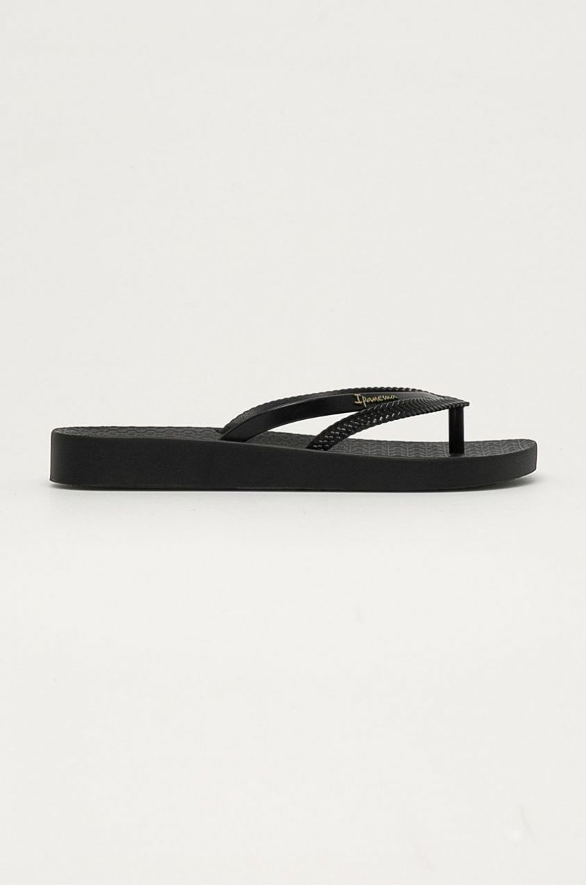 Žabky Ipanema BOSSA SOFT V FEM dámske, čierna farba, na platforme 82840-20766