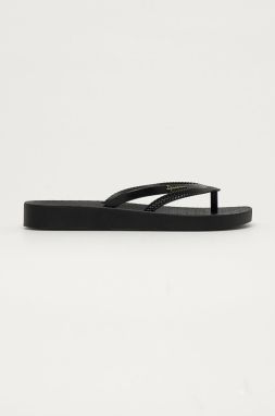 Žabky Ipanema BOSSA SOFT V FEM dámske, čierna farba, na platforme 82840-20766