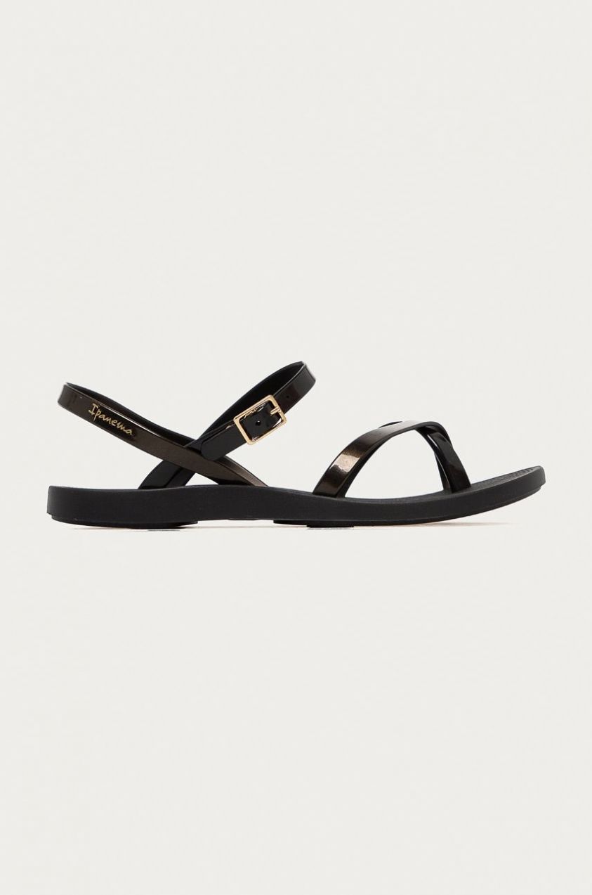 Sandále Ipanema FASHION SANDAL VIII FEM dámske, čierna farba, 82842-21112