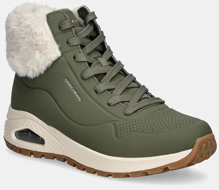 Snehule Skechers zelená farba