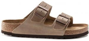Nubukové šľapky Birkenstock Arizona béžová farba, 552813