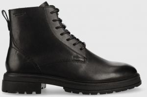 Kožená obuv Vagabond Shoemakers Johnny 2.0 pánska, čierna farba